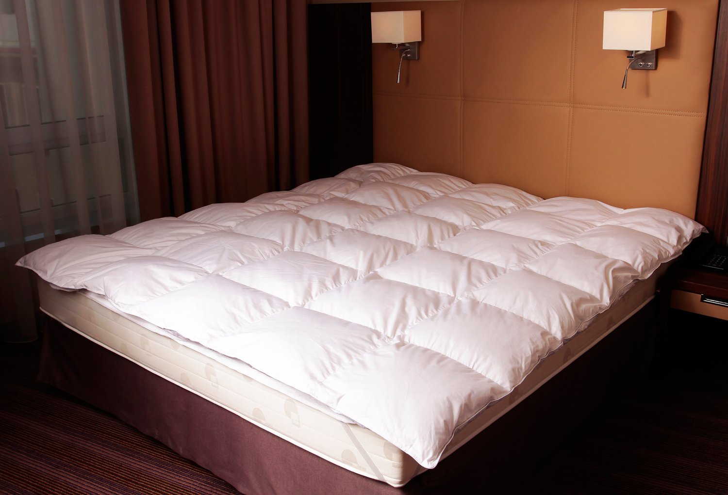 Warm donsdekbed dons 100% natuur 200 x 200 cm 1300 gr WARM dekbed dekbed wit NIEUW