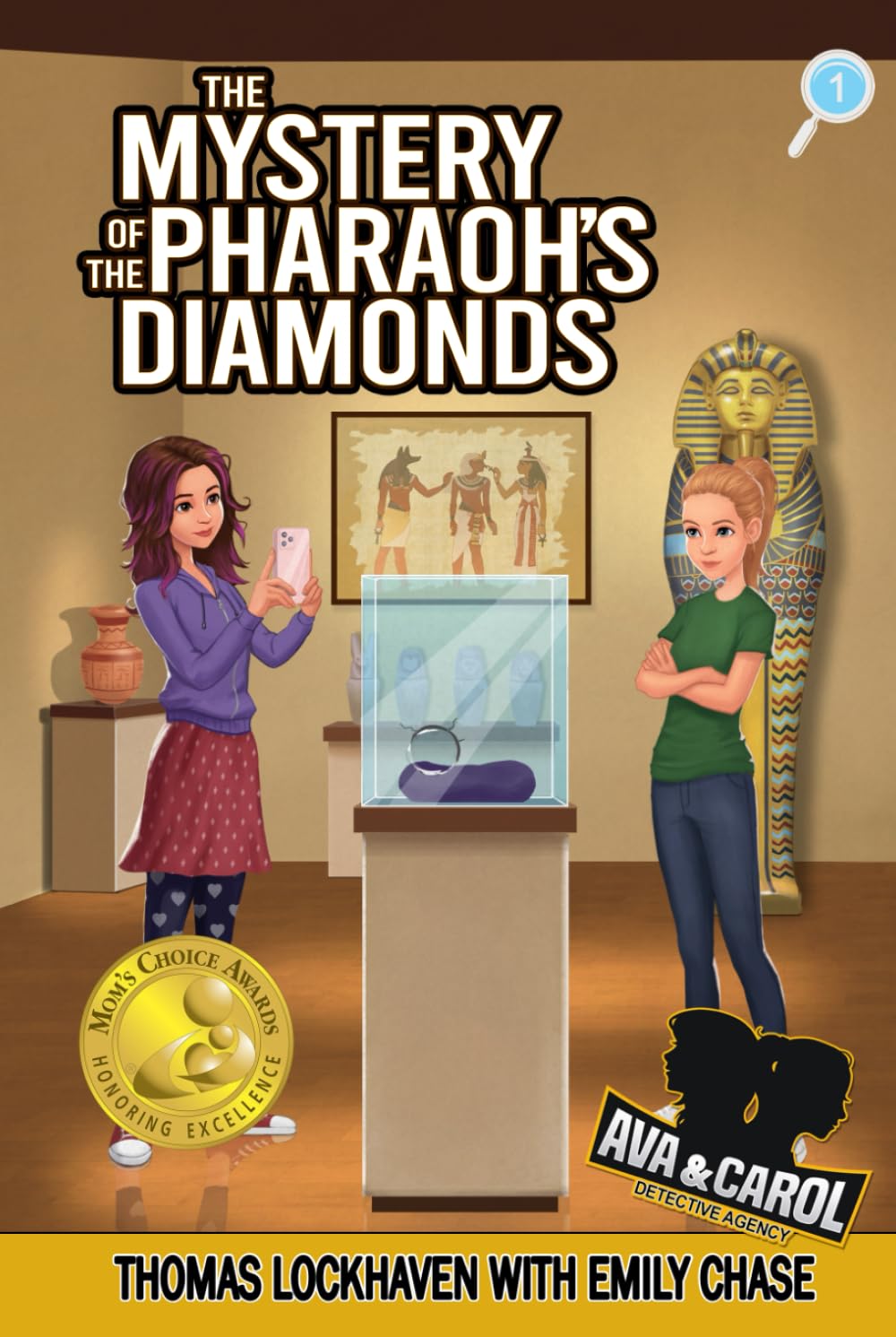The Mystery of the Pharaoh's Diamonds (Book 1): Ava & Carol Detective Agency