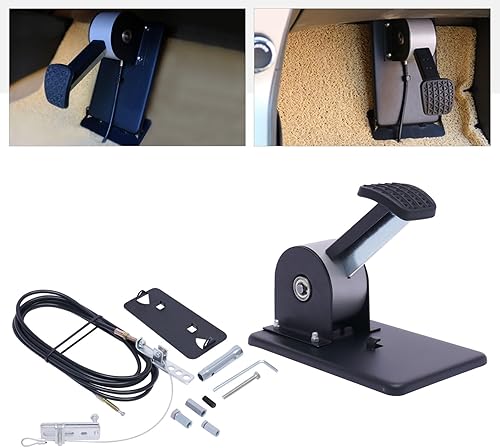 Miniatura 8 de Freno dual universal, juego de frenos para asiento lateral del pasajero del automóvil para dispositivo de asistencia al conductor, nuevo conductor