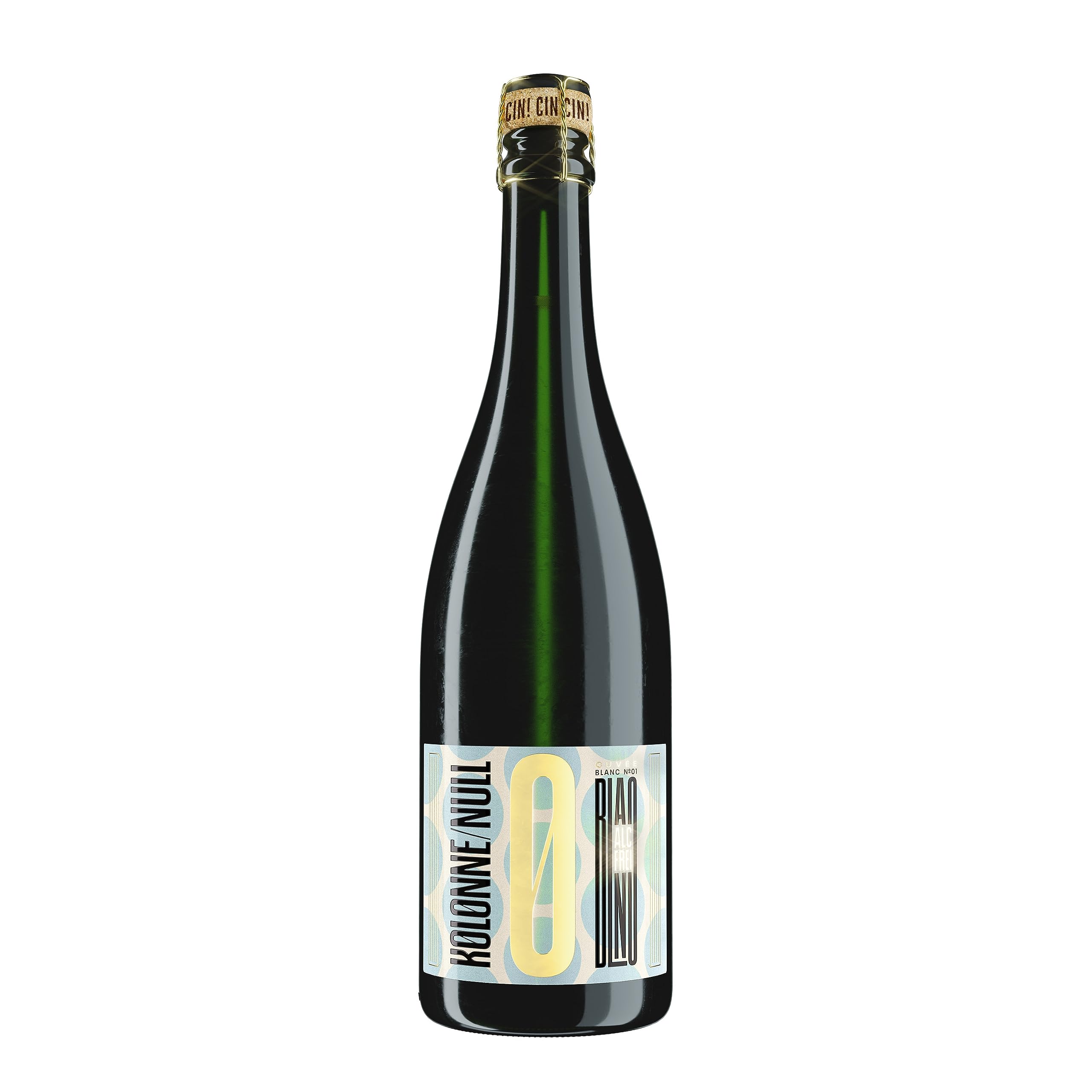 KOLONNE NULL Null Cuvée Blanc Prickelnd No. 1 Alkoholfrei (1 x 0.75 l) (Packung mit 6)