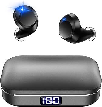 最終値下げ!!ワイヤレス イヤホン ブルーLEDディスプレイ 最終値下げ!!ワイヤレス イヤホン ブルーLEDディスプレイ Amazon