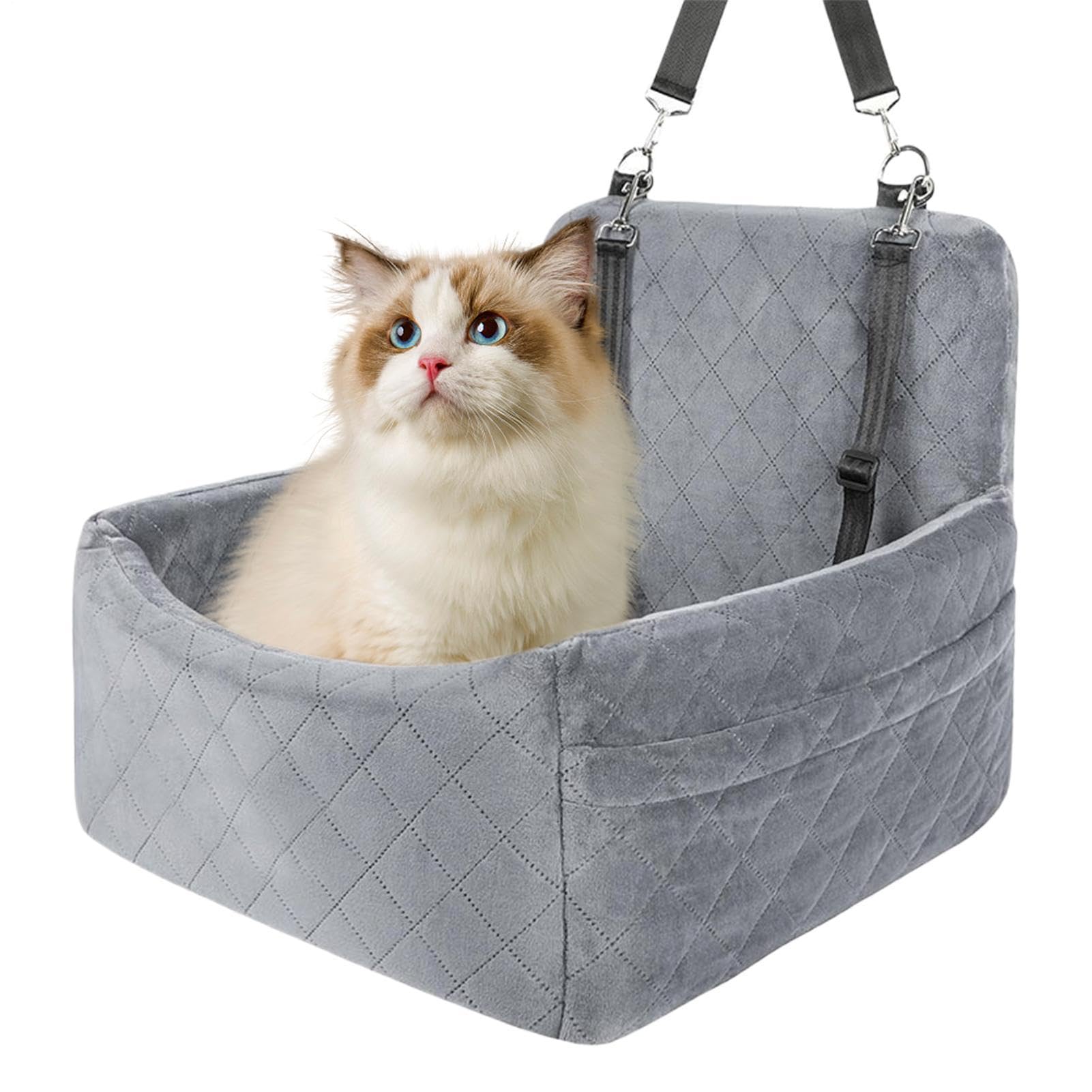 Seggiolino auto per cani, trasportino antigraffio per animali domestici, seggiolino per auto rimovibile per cuccioli, furgoni, berlina, pickup, camper, viaggi in famiglia, strada, uscite quotidiane