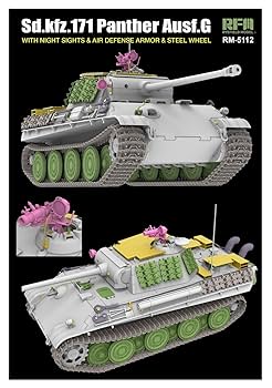 ライフィールドモデル 1/35 ドイツ軍 パンターG型 Sd.Kfz. 171 前期型/後期型 プラモデル RFM5018 mxn26g8 61eWw6kJOML._UF350,350_QL50_.jpg