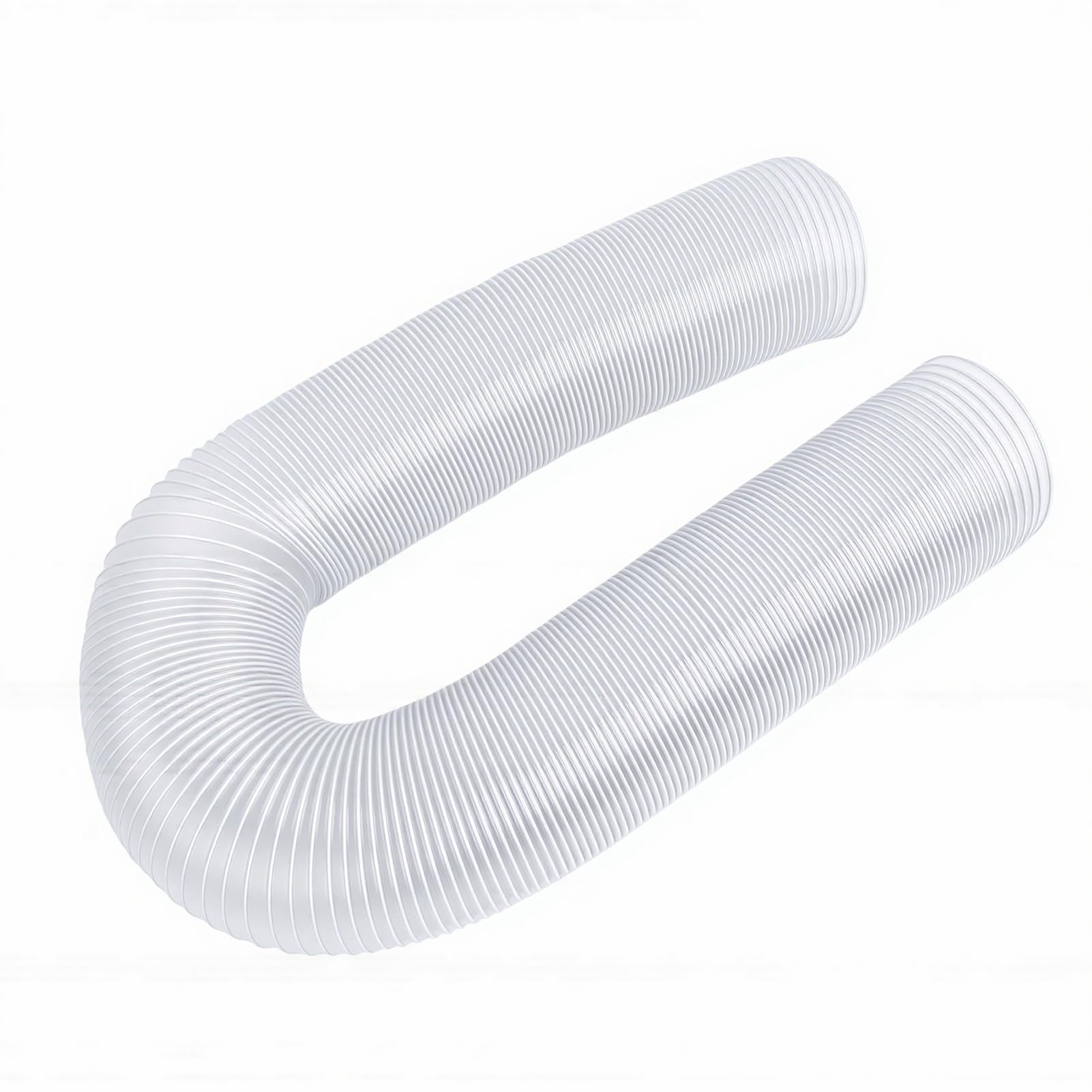 GOWENIC Wąż do Odsysania Pyłu Warsztatowego 6m X 10cm Przezroczysty PVC |Elastyczny wąż Ssący ze Zwojem z Drutu ze Stali Węglowej do Odpylacza Obróbki Drewna