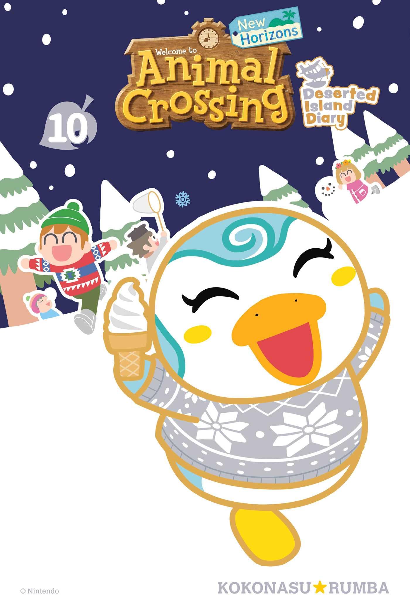 Animal Crossing: New Horizons, Vol. 10 by Kokonasu Rumba (Paperback Book)
