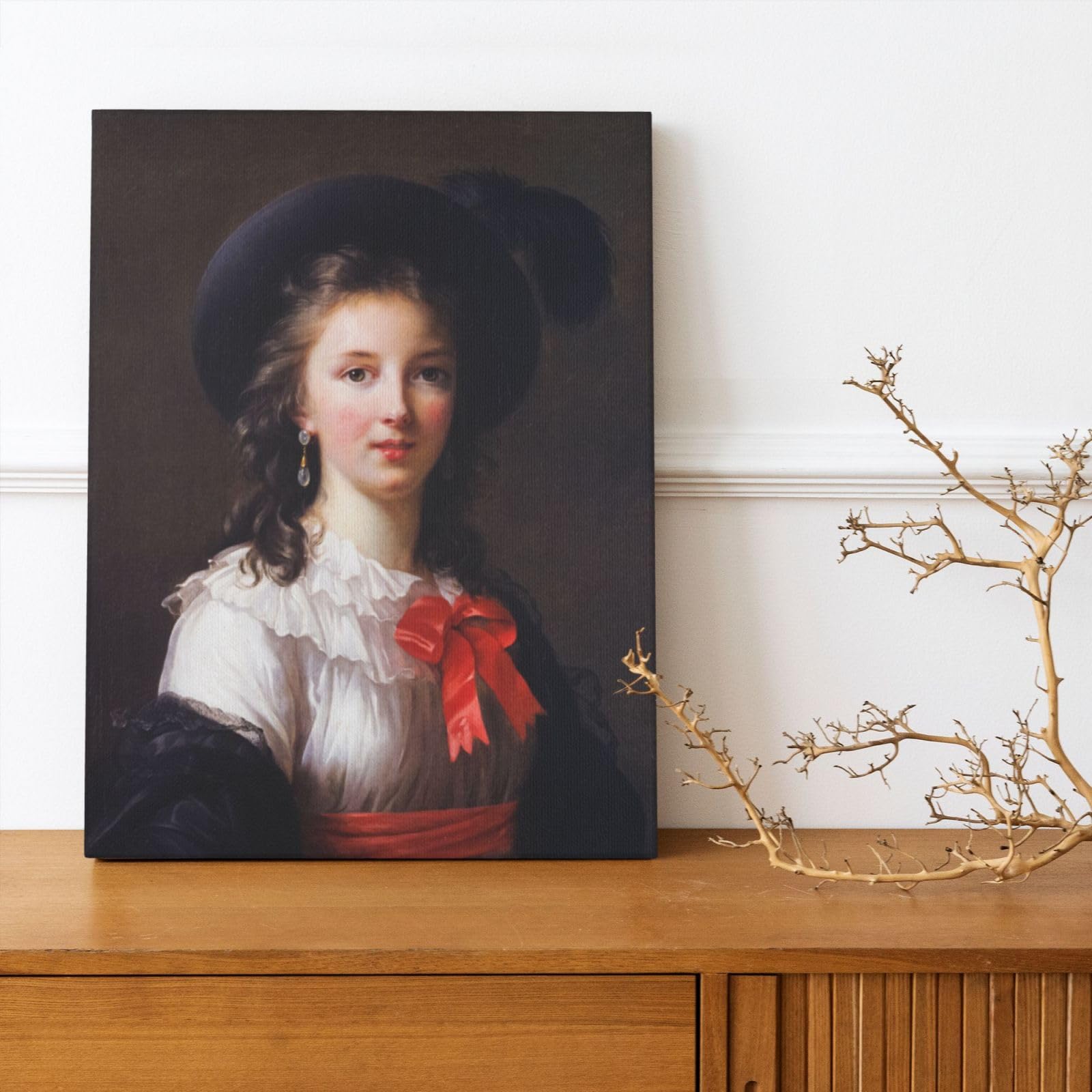 Amazon.co.jp: キャンバス絵画 エリザベート＝ルイーズ・ヴィジェ