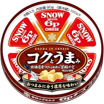 Amazon.co.jp: [冷蔵] 雪印メグミルク 6Pチーズ コクとうまみ 90g