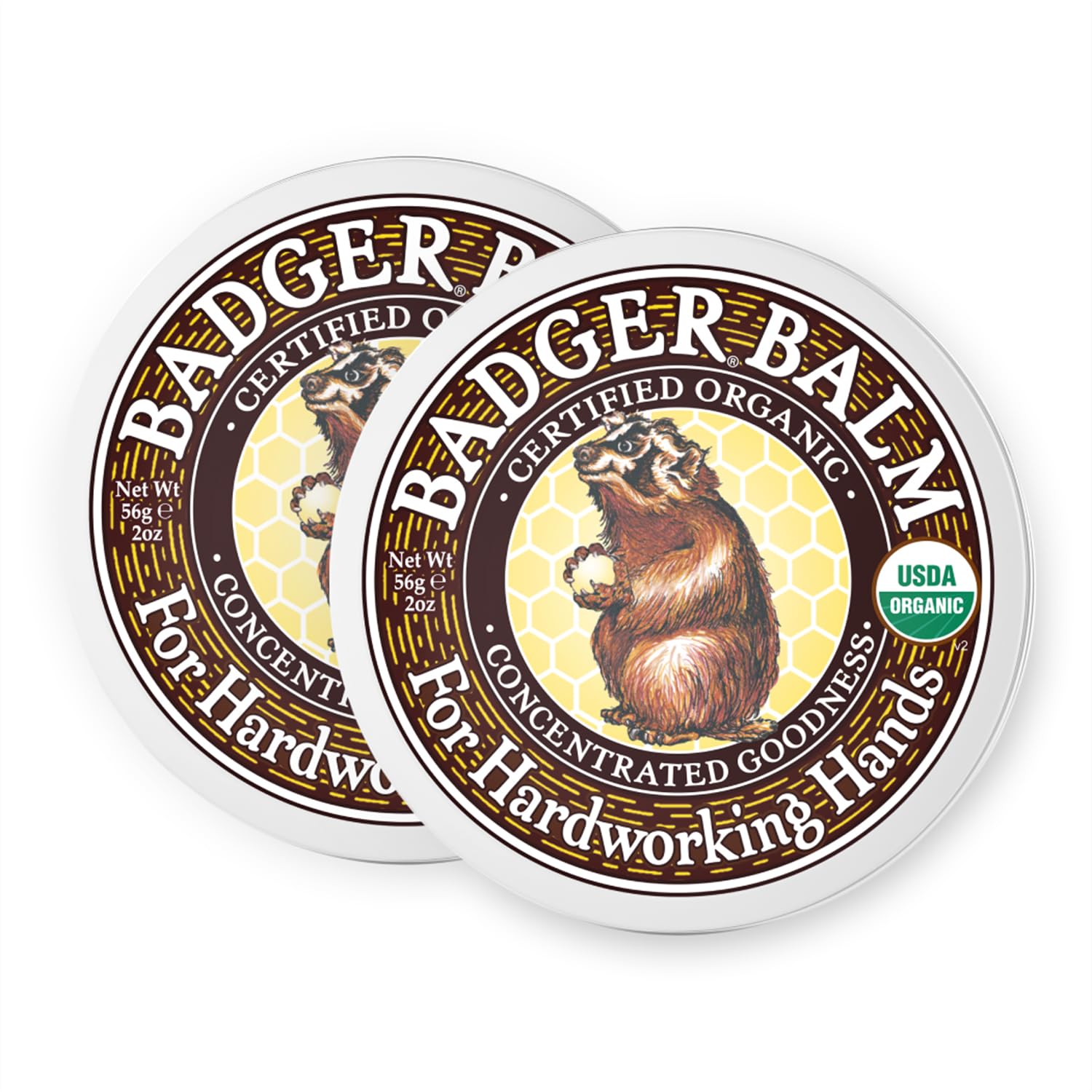 Badger Healing Balm - 2oz Tin - 2 Pack