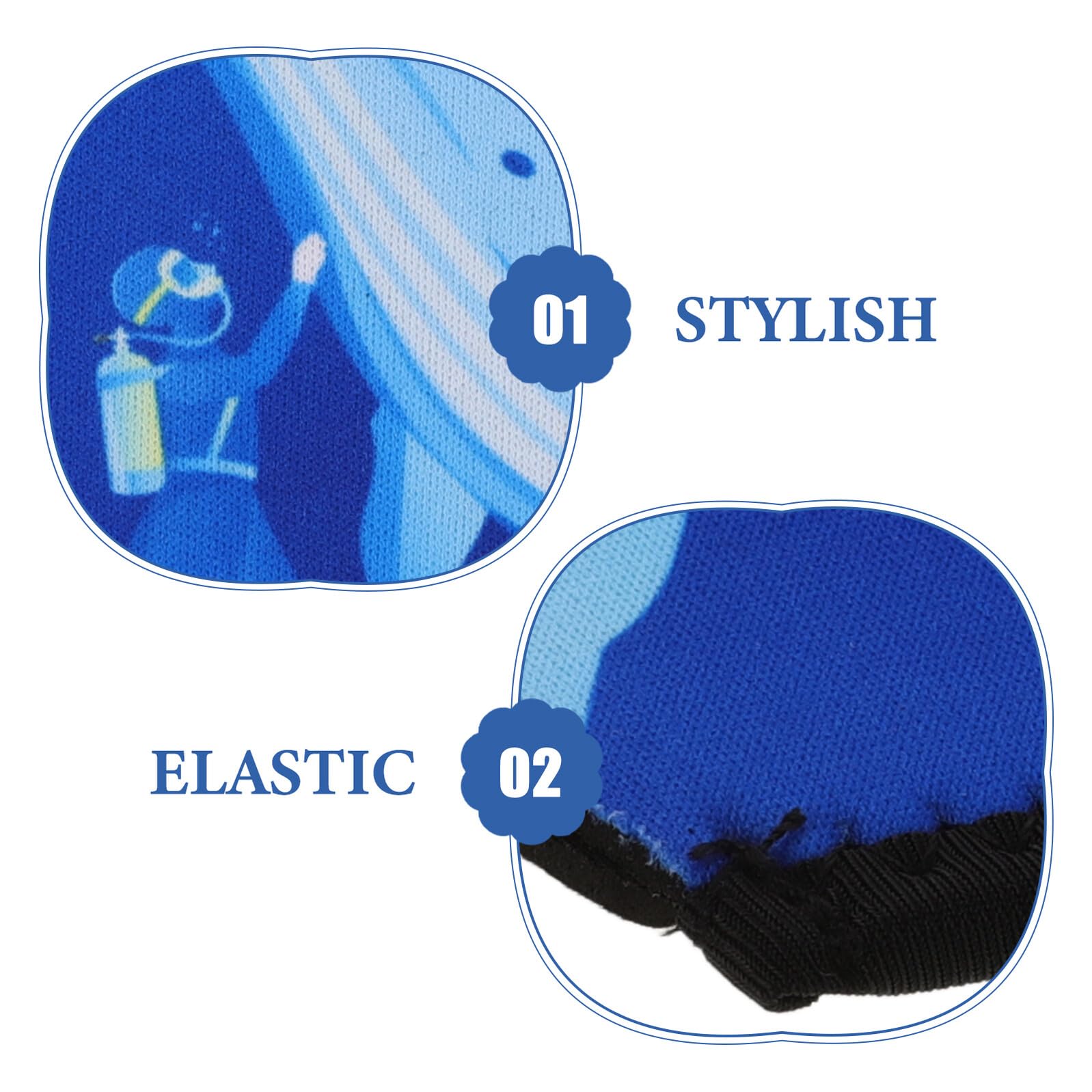 FOMIYES Copricinturino per Maschera Subacquea in Neoprene a Doppio Strato Cinturino per Occhiali Protezione Chioma Fascia Morbida e Regolabile per Snorkeling e Immersioni