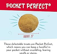 Vista 41 de Charlee Bear - Premios Original Crunch naturales para perro, hecho en los Estados Unidos, golosinas bajas en calorías para entrenar o premiar.
