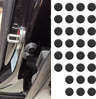 30PCS Car Door Shock Absorber, Car Door Protector, Self Adhesive Vehicle Slam Stopper Bumper Protector, Automotive Accessories Shock Absorbing Buffer Sound Cushion Universal for Cars (30PCS)