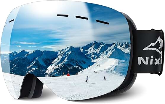 Amazon | スキーゴーグル 眼鏡対応 【180°広視界&OTG設計】 スノー