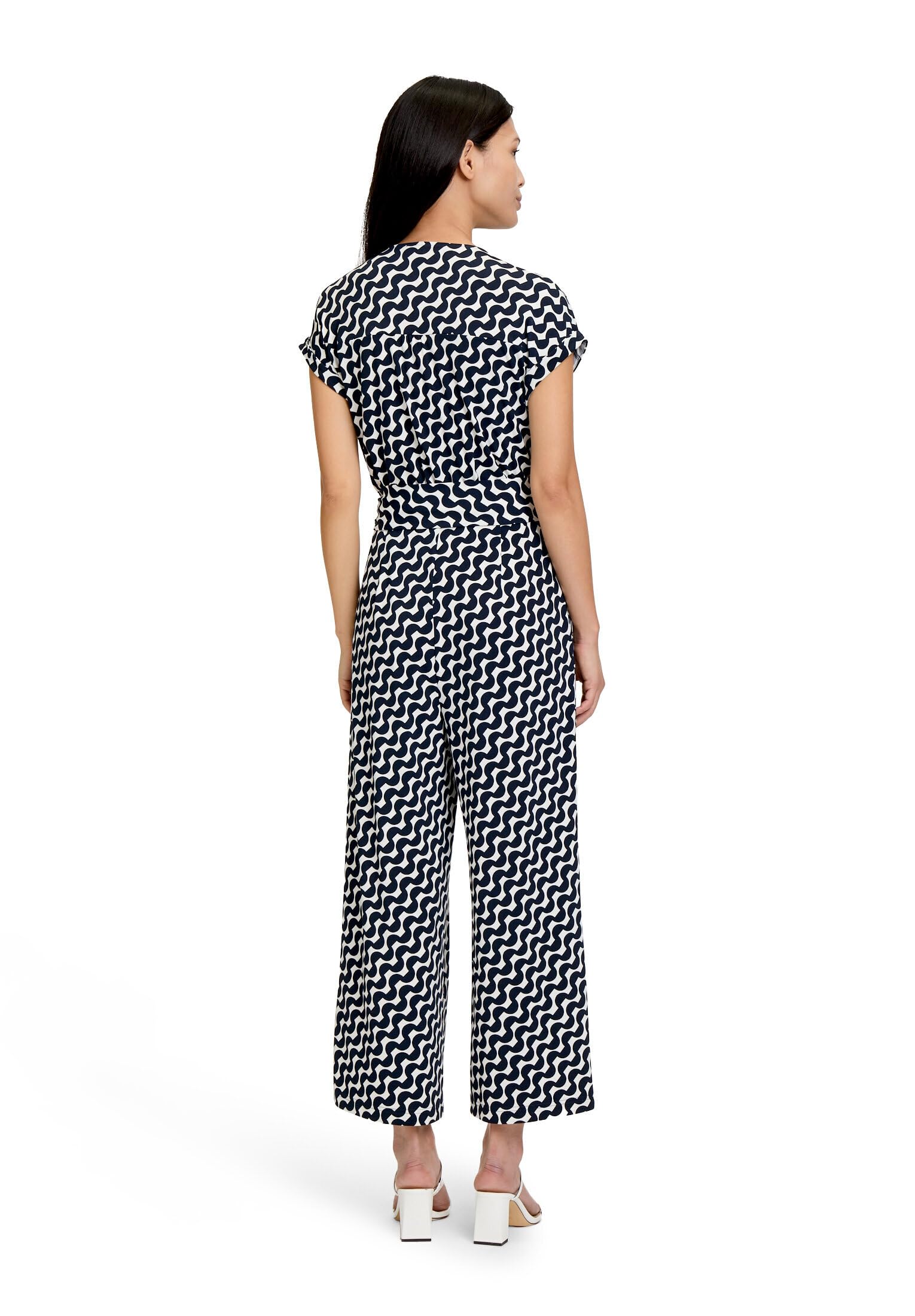 Betty Barclay Kombinezon damski, Dark Blue/Cream, 38
