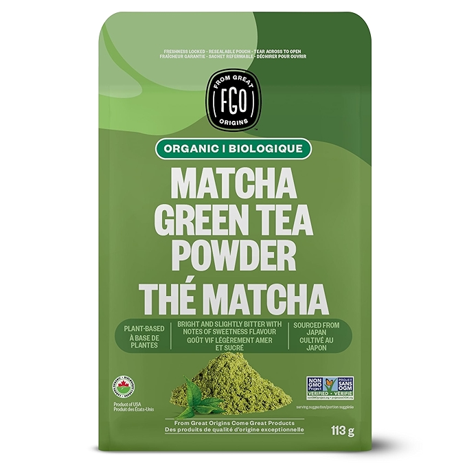 FGO 有机抹茶绿茶粉 日式料理级 真空袋装