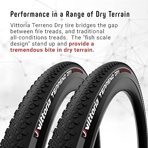 Miniatura 4 de Vittoria Terreno - Neumáticos secos para bicicleta para condiciones de grava y terreno seco - Cyclocross Terreno Dry G2.0 TubelessTNT Tire