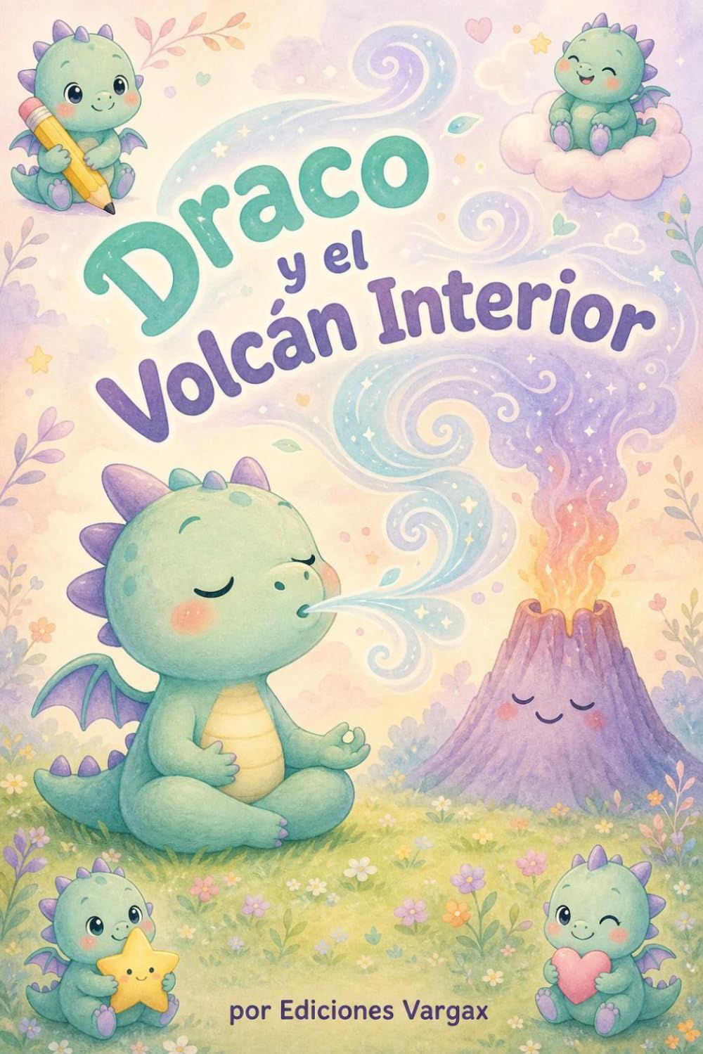 Draco y el Volcán Interior: Un cuento para aprender a calmar el enojo antes de explotar. (Pequeñas Grande Emociones)