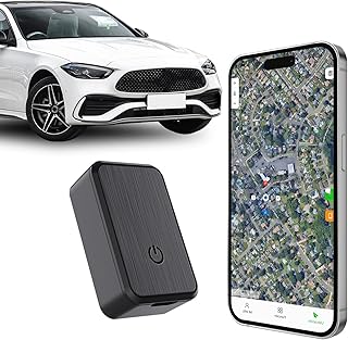 Mini GPS Tracker for Vehicles: Tracker Device for Vehicles No Subscription No Monthly Fee Car Tracker Device Hidden Magnetic Real-Time Tracking for Kids Cars(GF08-01)