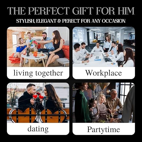 Miniatura 7 de Valentine Milano Colonia para hombres (EDP) y Lion Versatile Red Flame (EDT), fragancia para hombres, 3.4 onzas líquidas cada uno (paquete de 2)