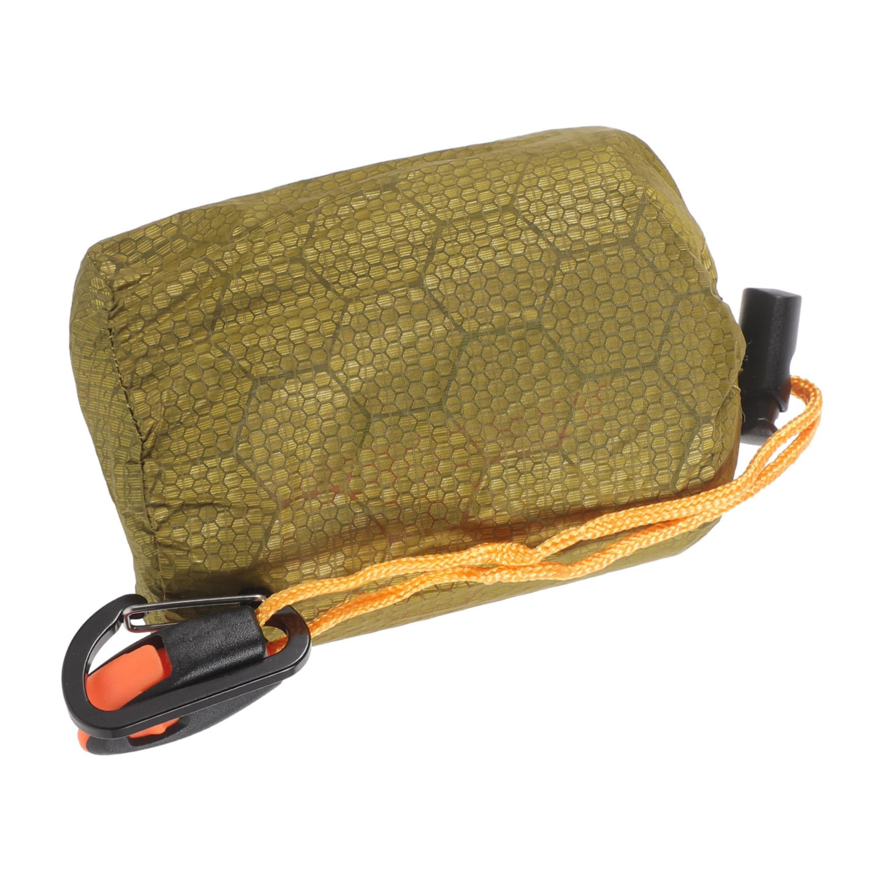 ibasenice Notfall Schlafsack Aluminiumfolie mit Tragetasche Ultraleichter Wasserdichter Schlafsack für Camping Outdoor Aktivitäten und Notfälle für Erwachsene und Wintereinsätze