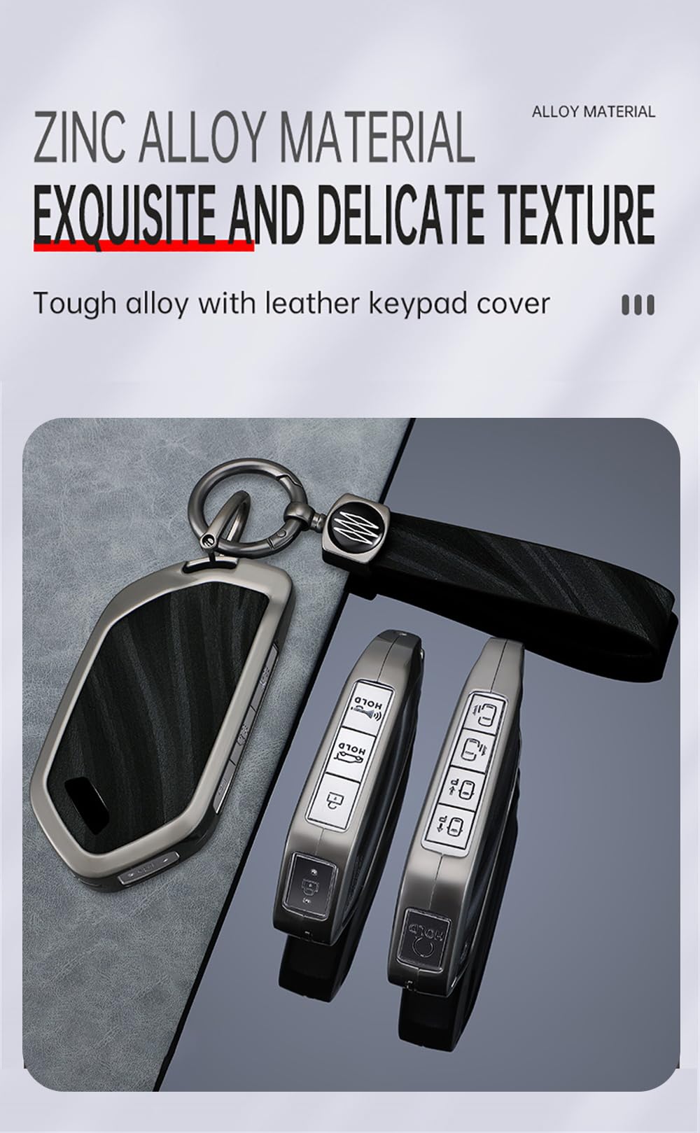 WUZUTU Coque De Clé étanche Compatible Avec Kia Sportage K4