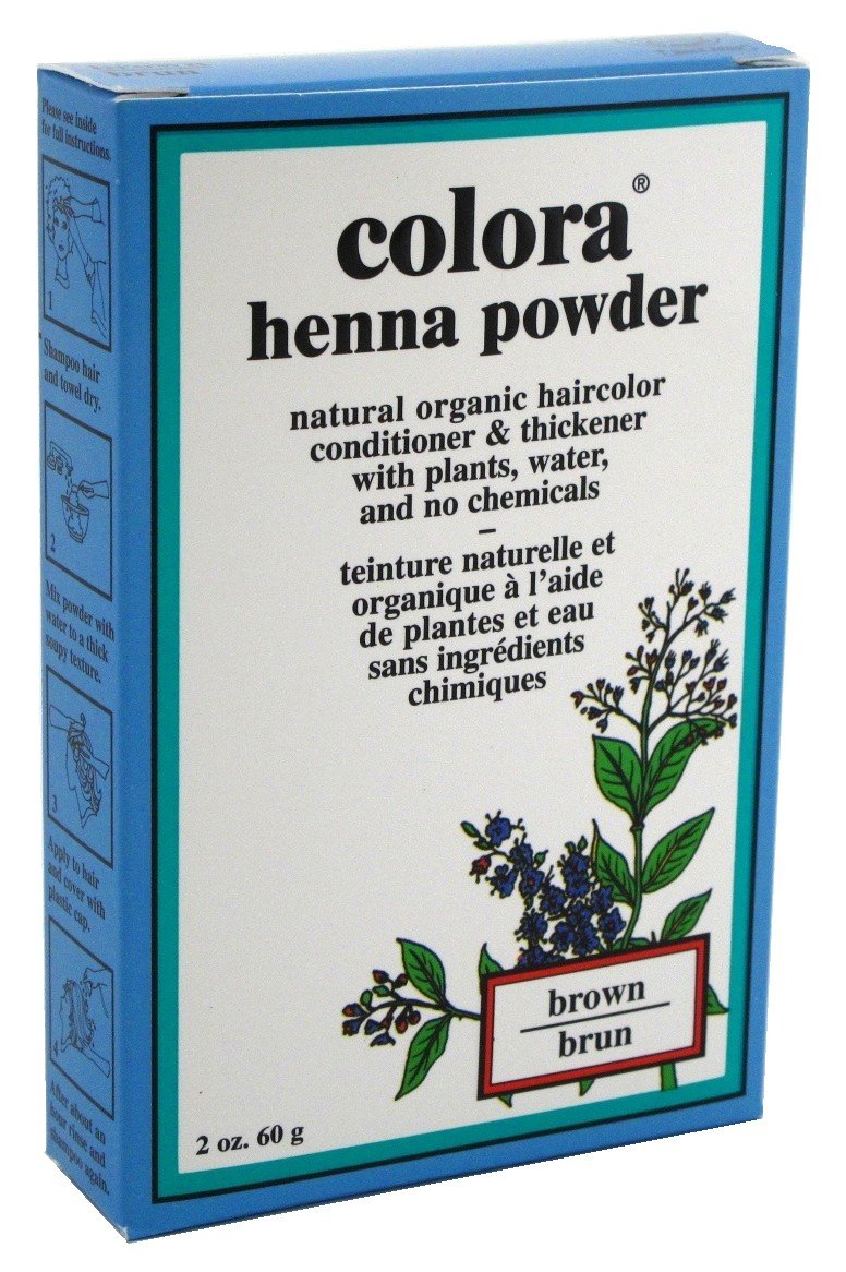 Colora Henna Veg-Hair Brown 59 ml (Haarfarbe)