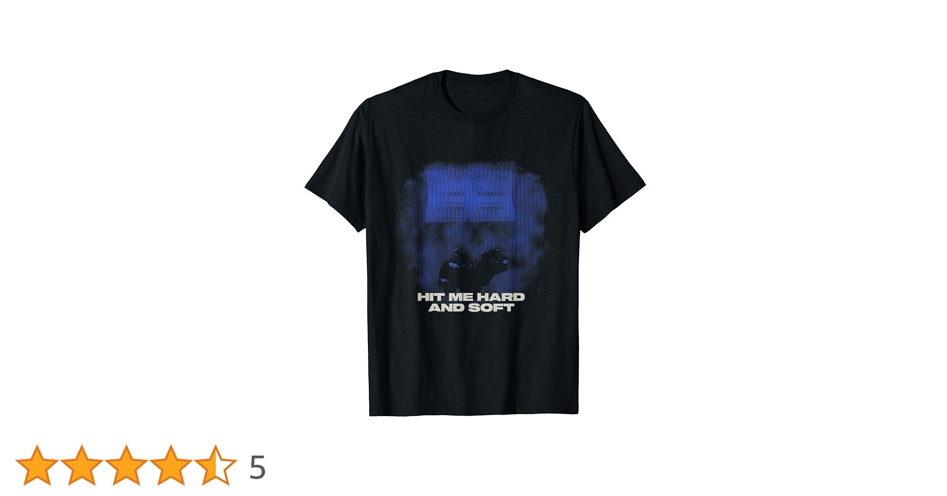 Amazon | ビリー・アイリッシュ公式HIT ME HARD AND SOFT ブルー写真 T