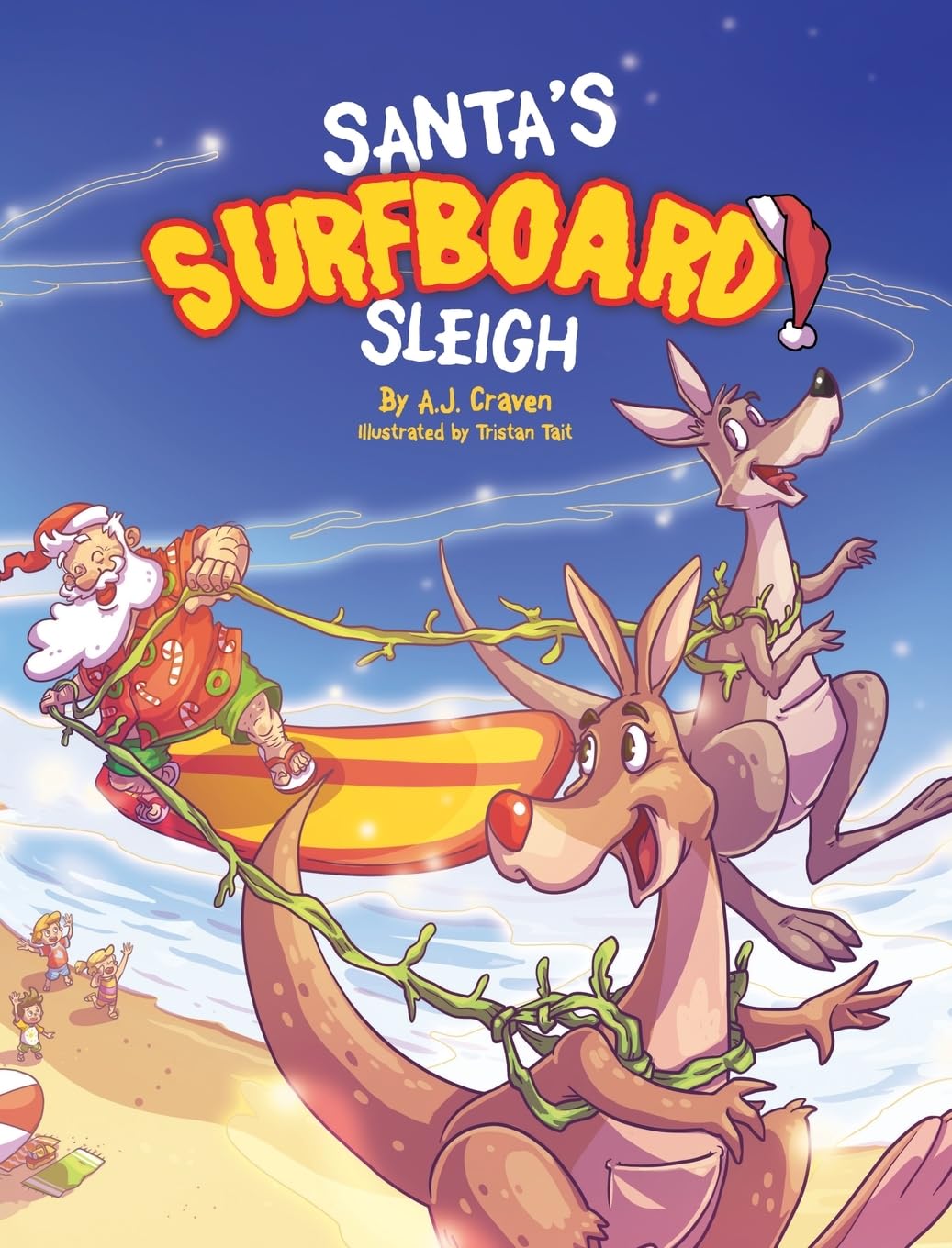 Santa's Surfboard Sleigh