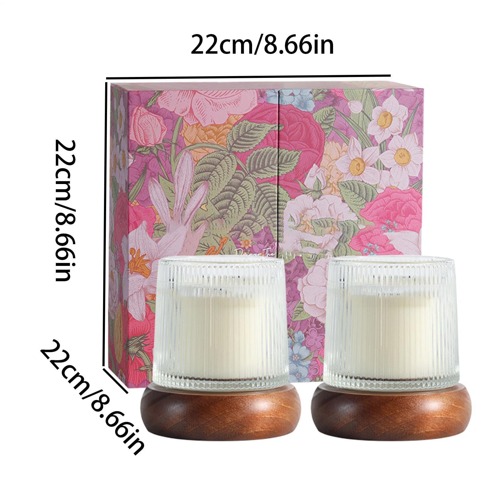 Świece zapachowe z etykietą bezpieczne sojowe relief zapachowy | Zestaw do Aromaterapii z Kartką do salonu sypialni łazienki spa na przyjęcie prezent ślubny