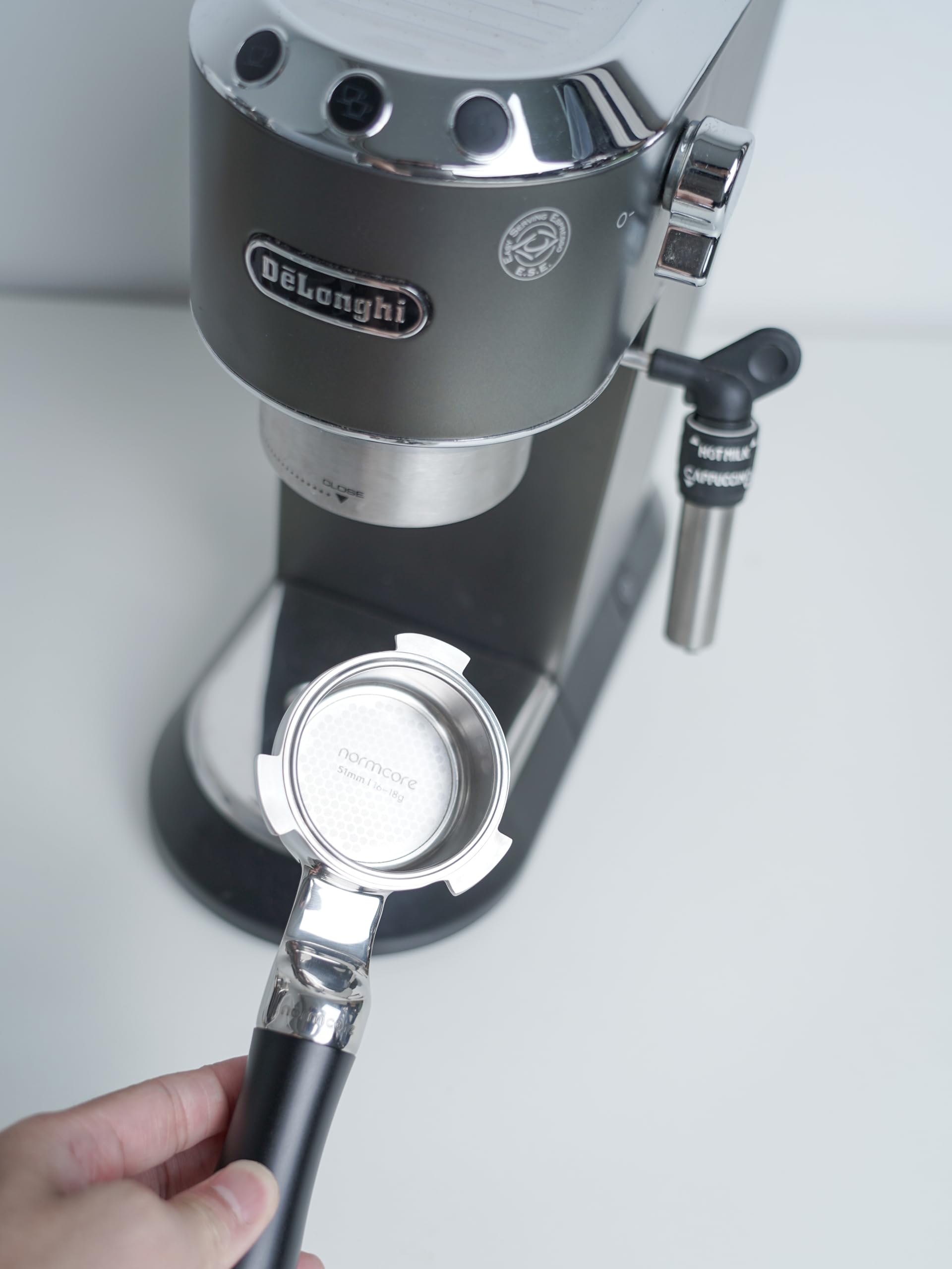 Amazon.com: Normcore 51mm Bottomless Portafilter Fits DeLonghi