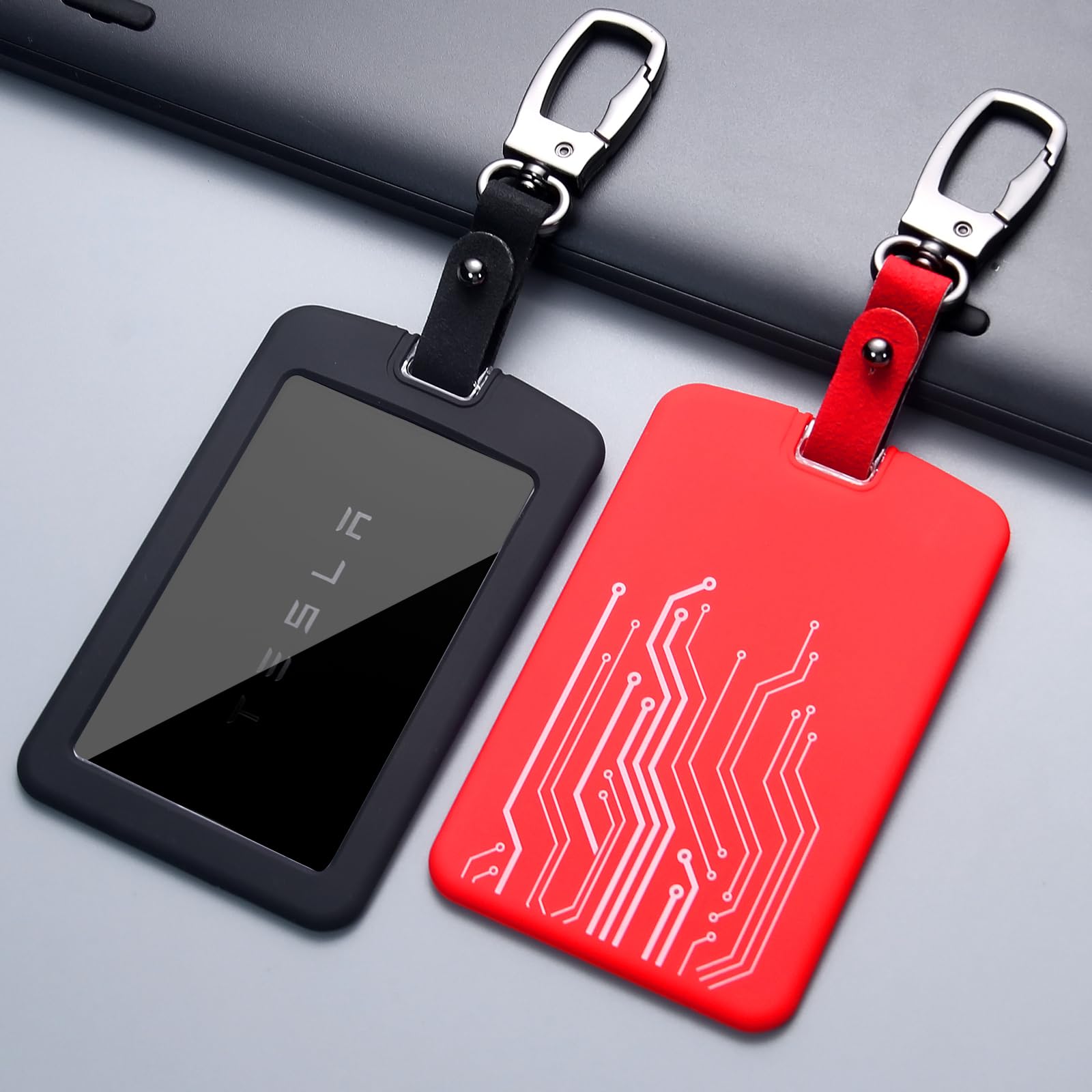 Amazon.co.jp: Tesla(テスラ)対応キーカードホルダー2点、Teslaモデル3