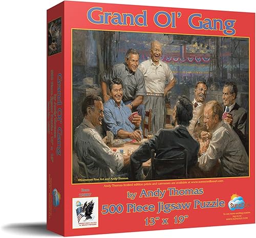 Miniatura 2 de SUNSOUT INC Grand Ol Gang 500 pc Jigsaw Puzzle