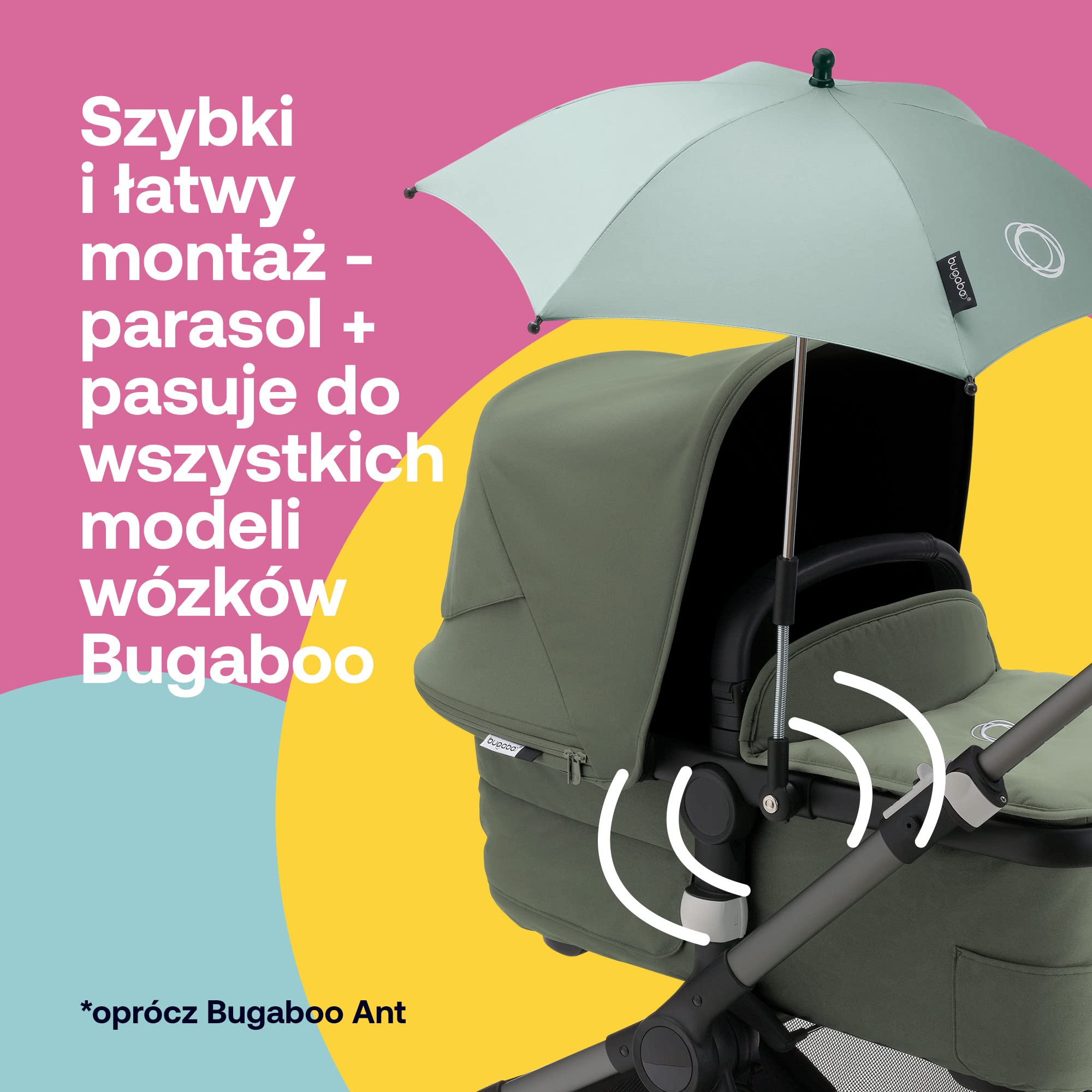 Bugaboo Parasol + czarny