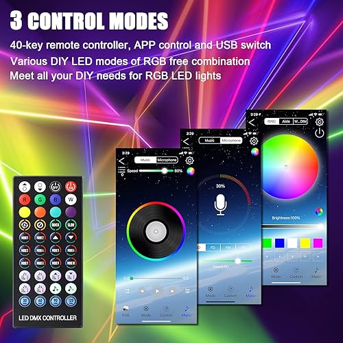 Miniatura 4 de SIKEMAY Kit de tira de luz para consola PS5, luz LED PS5 RGB con 8 colores 400 efectos de luz compatibles con edición digital y disco, accesorios de