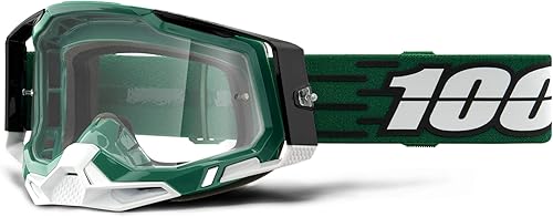 Miniatura 2 de 100% Racecraft 2 - Gafas protectoras para bicicleta de montaña y motocross, MX y MTB Racing (MILORI - Lente transparente)