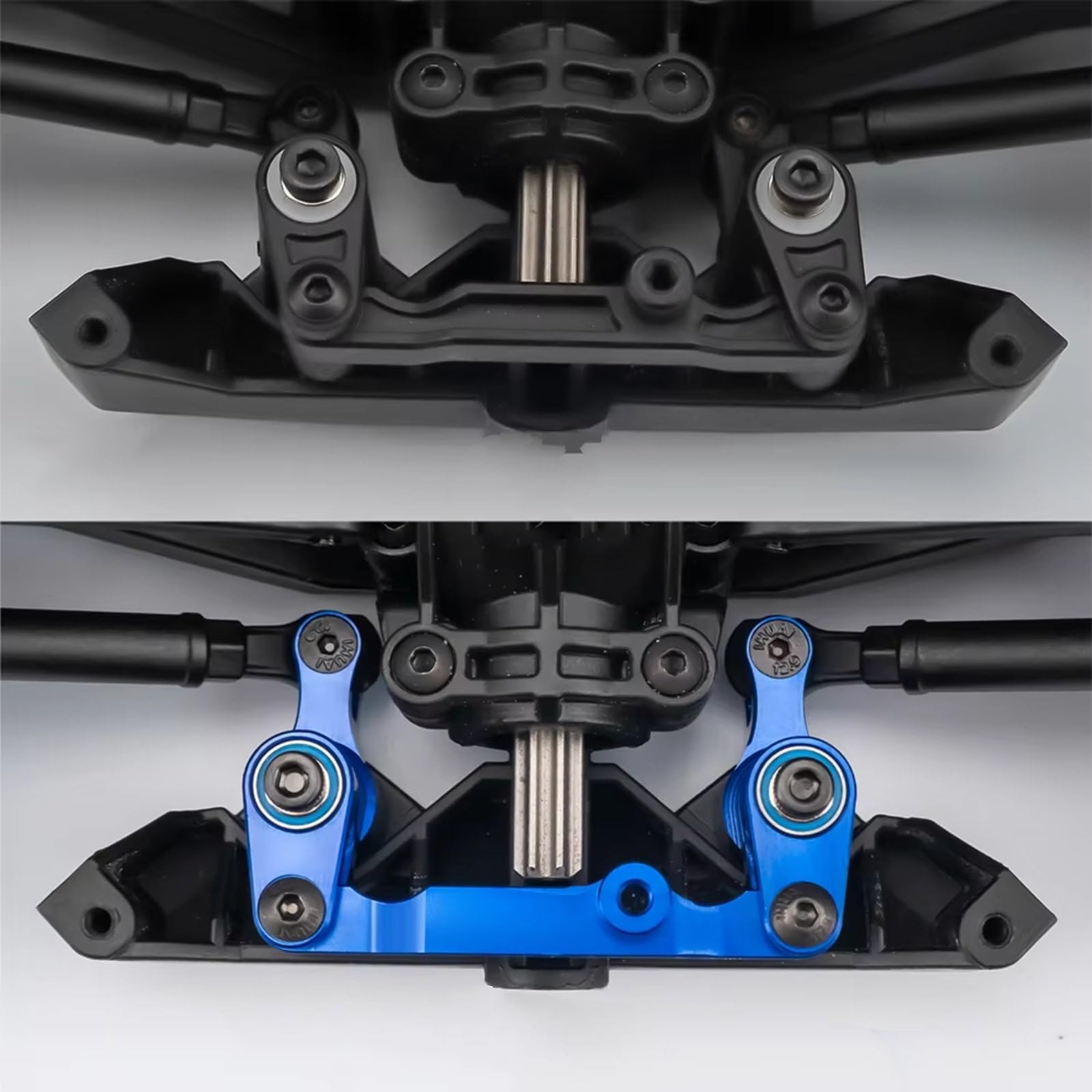 RC Auto Modell Zubehör Für Mini Für Maxx 2S 1/6 Monster Truck RC Auto Upgrade Teile Zubehör Aluminium Legierung Lenkung Montage