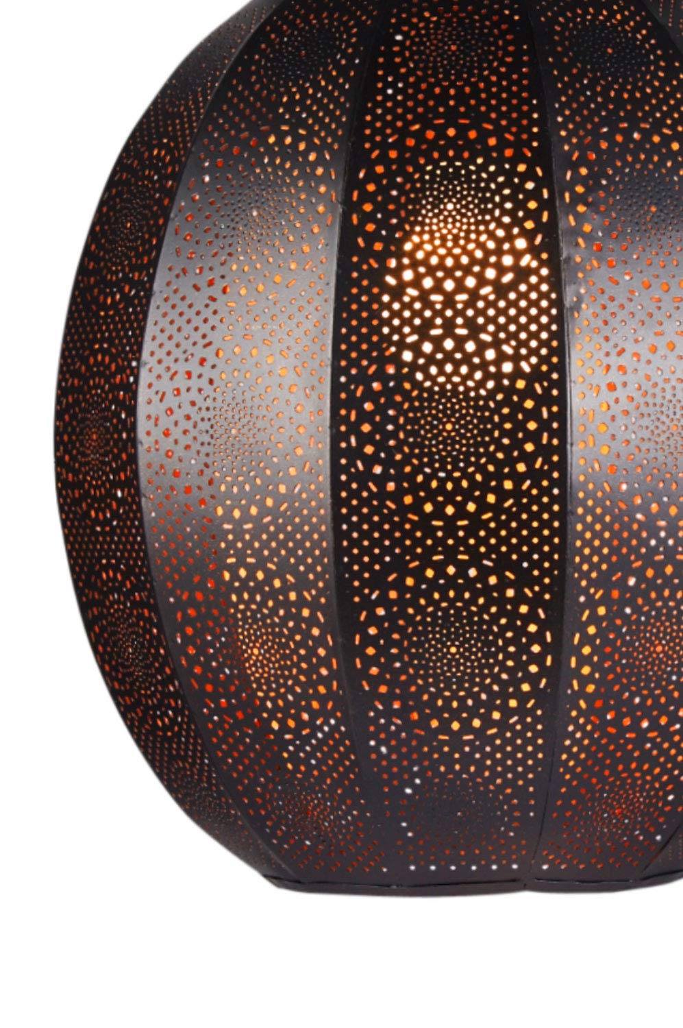 Oosterse mozaïek hanglamp Turkish Design zwart-wit 25cm Oosterse mozaïek hanglamp Turkish Design zwart-wit 25cm