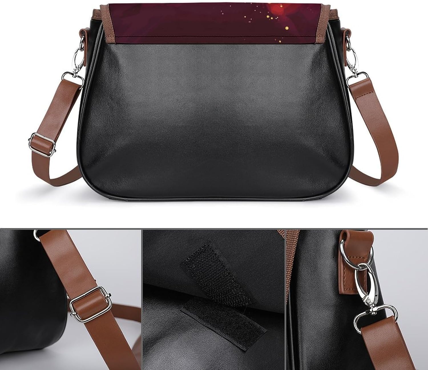 Shoulder Bag for Women Handbags Underarm Purse Mini Crossbody Bag image 4