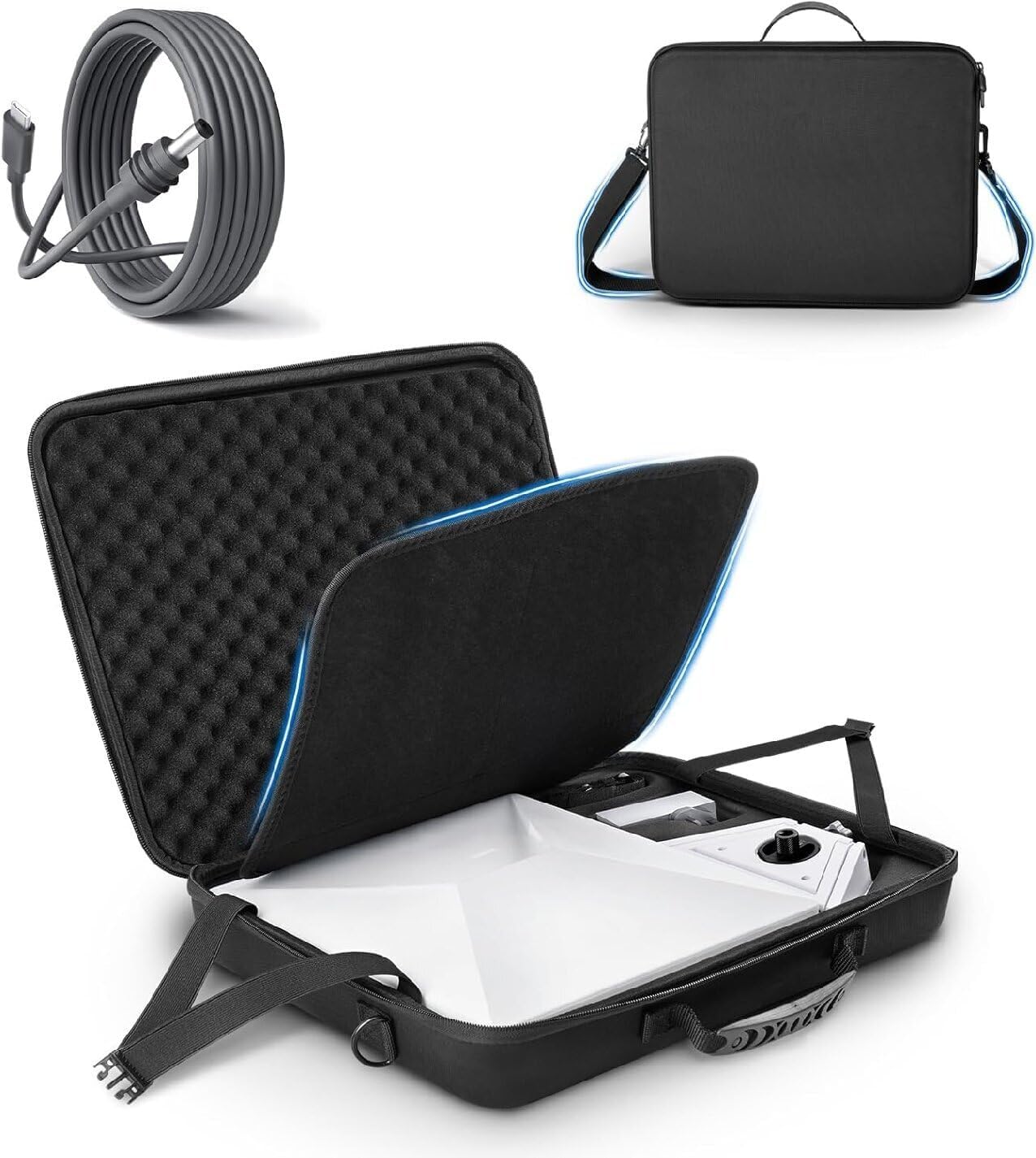 Starlink Mini Carrying Case, Waterproof Starlink Travel Bag for Camping