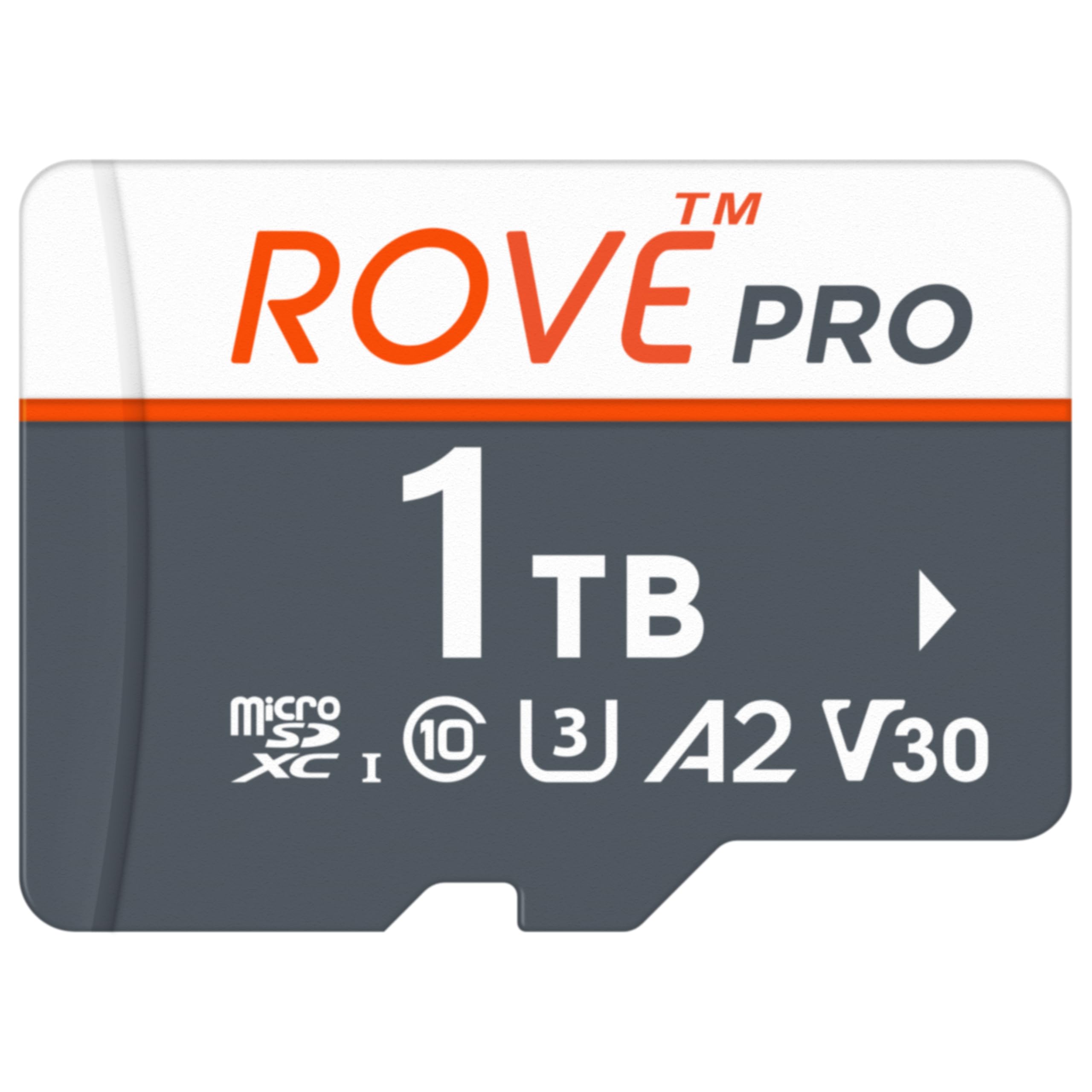ROVE PRO Scheda Micro SD 1TB + Adattatore, U3 V30 A2, 100 MB/s, 4K Per Dash Cam E Smartphone - 2