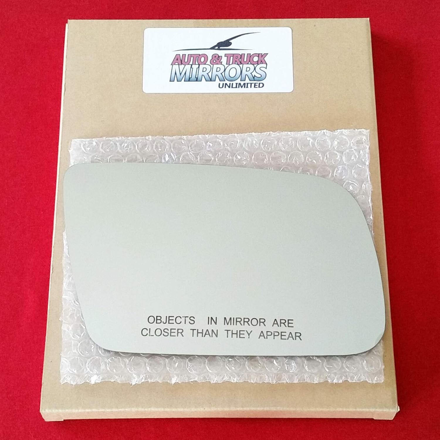 Passenger Side Mirror Replacement Glass (MADE IN USA) with Full Size Adhesive Pad for 2005-2007 Ford Freestyle, Montego, Five Hundred 500 Side View Right RH (2006 05 06 07)
