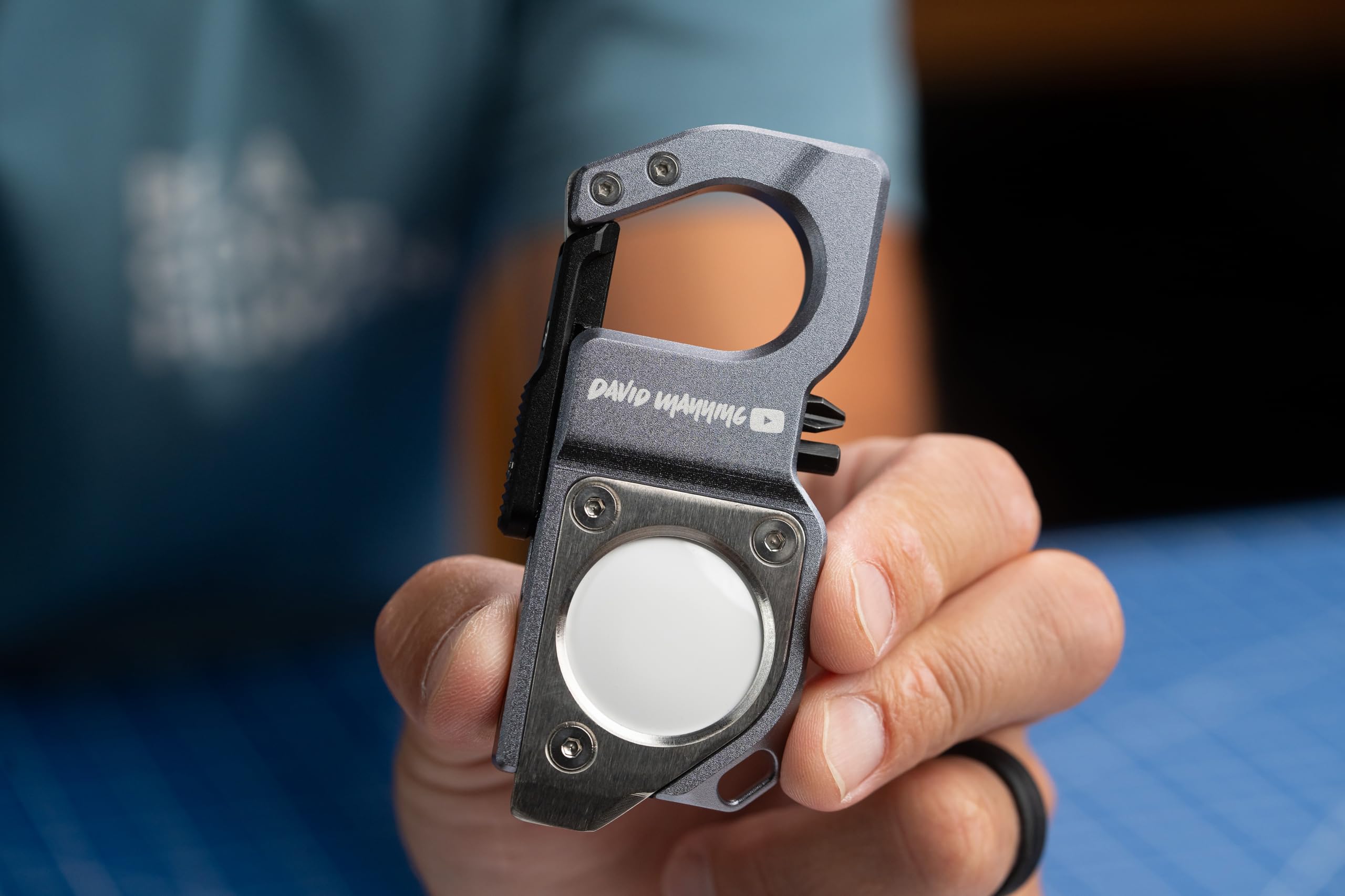 KONDOR BLUE x David Manning | EDC Multi Tool Clip Keychain Bit 