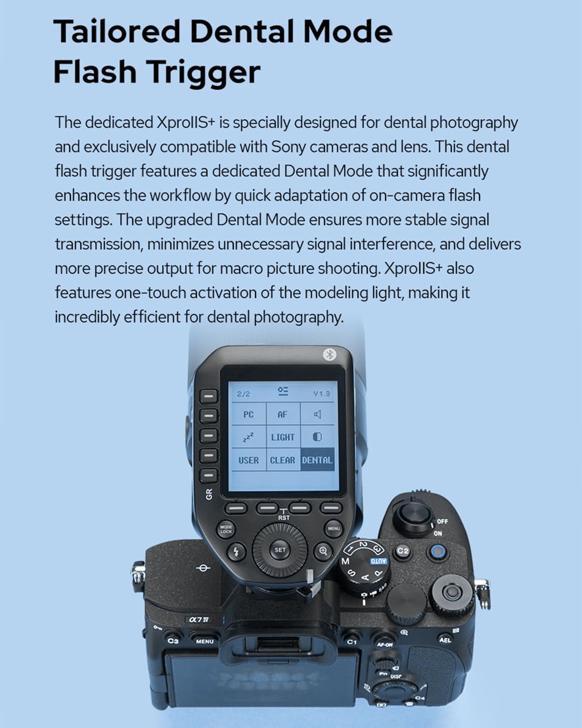 Godox MF12 Macro Flash Kit de 2 luces con correa USB