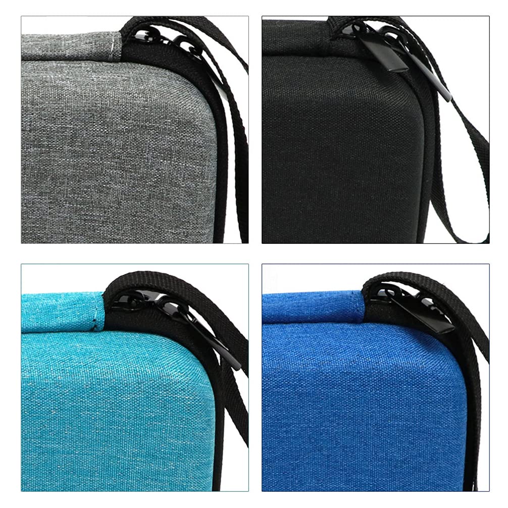 HEALLILY Estuche para Estetoscopio Portátil Resistente a Golpes con Compartimentos Múltiples Compatible con Litø Caja De Almacenamiento Compacta con Bolsillo para Accesorios Médicos