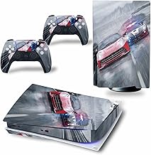 BUCEN for PS5 Skin Disc Edition & Digital Edition Console and Controller Vinyl Cover Skins Wraps Scratch Resistant, Compatible 19663 Anti Scratch (Size : Disc Version)