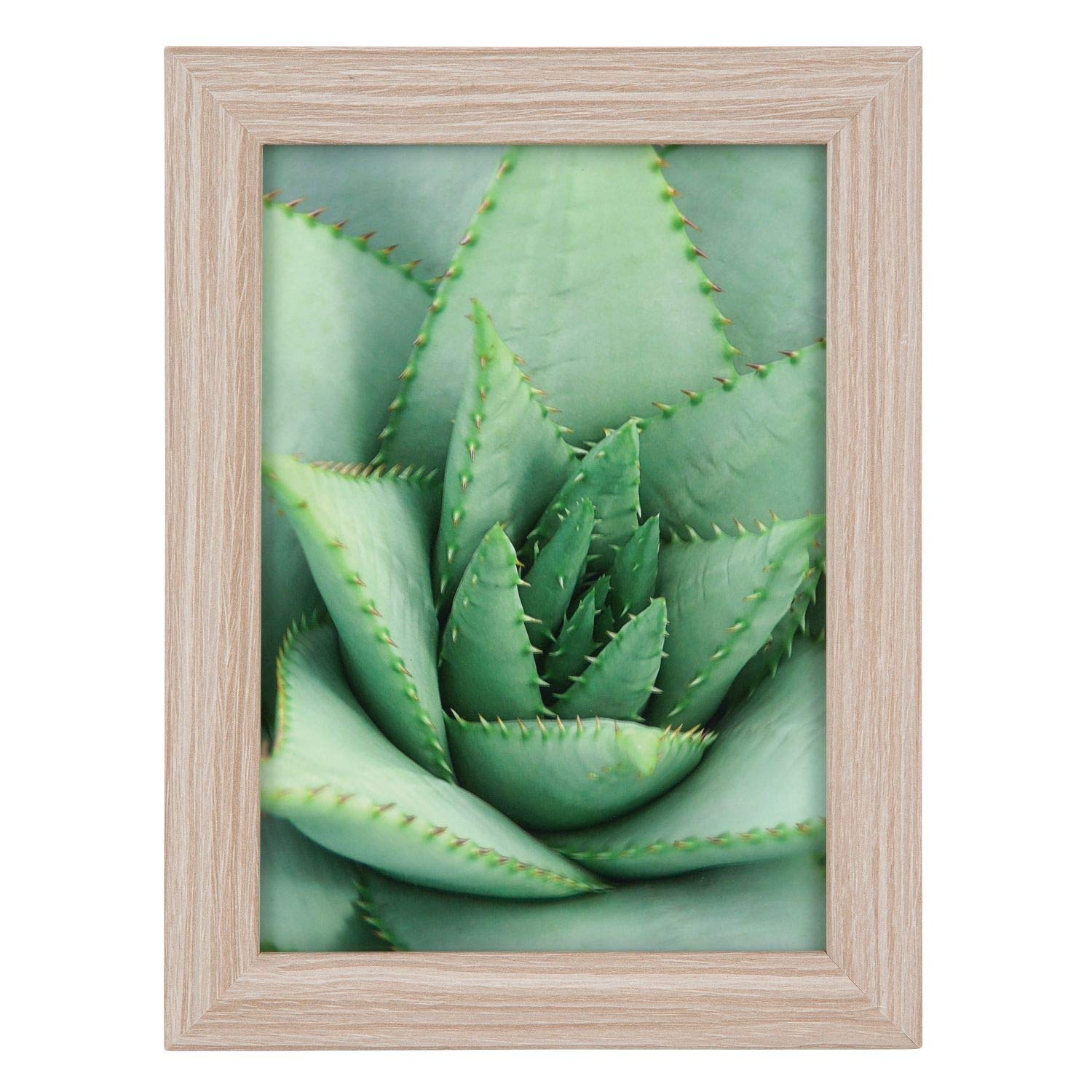 goldbuch 92 0752 Bilderrahmen Toscana aus Holz, Fotorahmen für Bild im 10x15 cm Format, Portraitrahmen mit Aufsteller & Wandhalterung, Einzelrahmen aus MDF, Foto Rahmen, Taupe