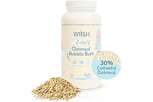 Baby Oatmeal Bath, Colloidal Oatmeal Bubble Bath for Sensitive Skin