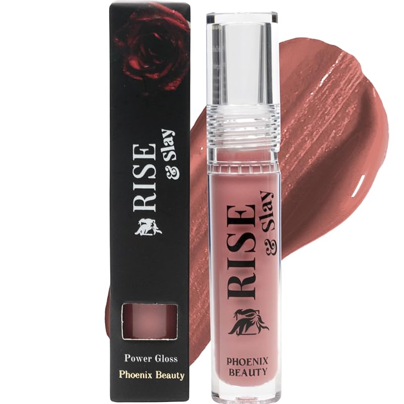 Gloss labial Nude Pink Rose Spritz Phoenix Beauty