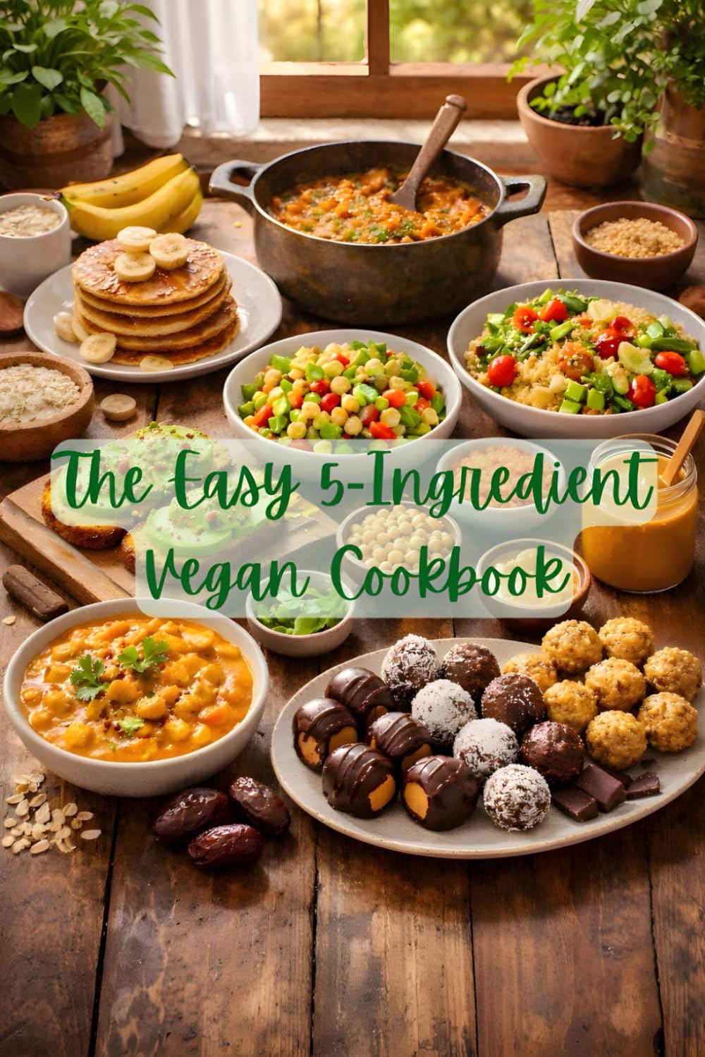 The Easy 5-Ingredient Vegan Cookbook