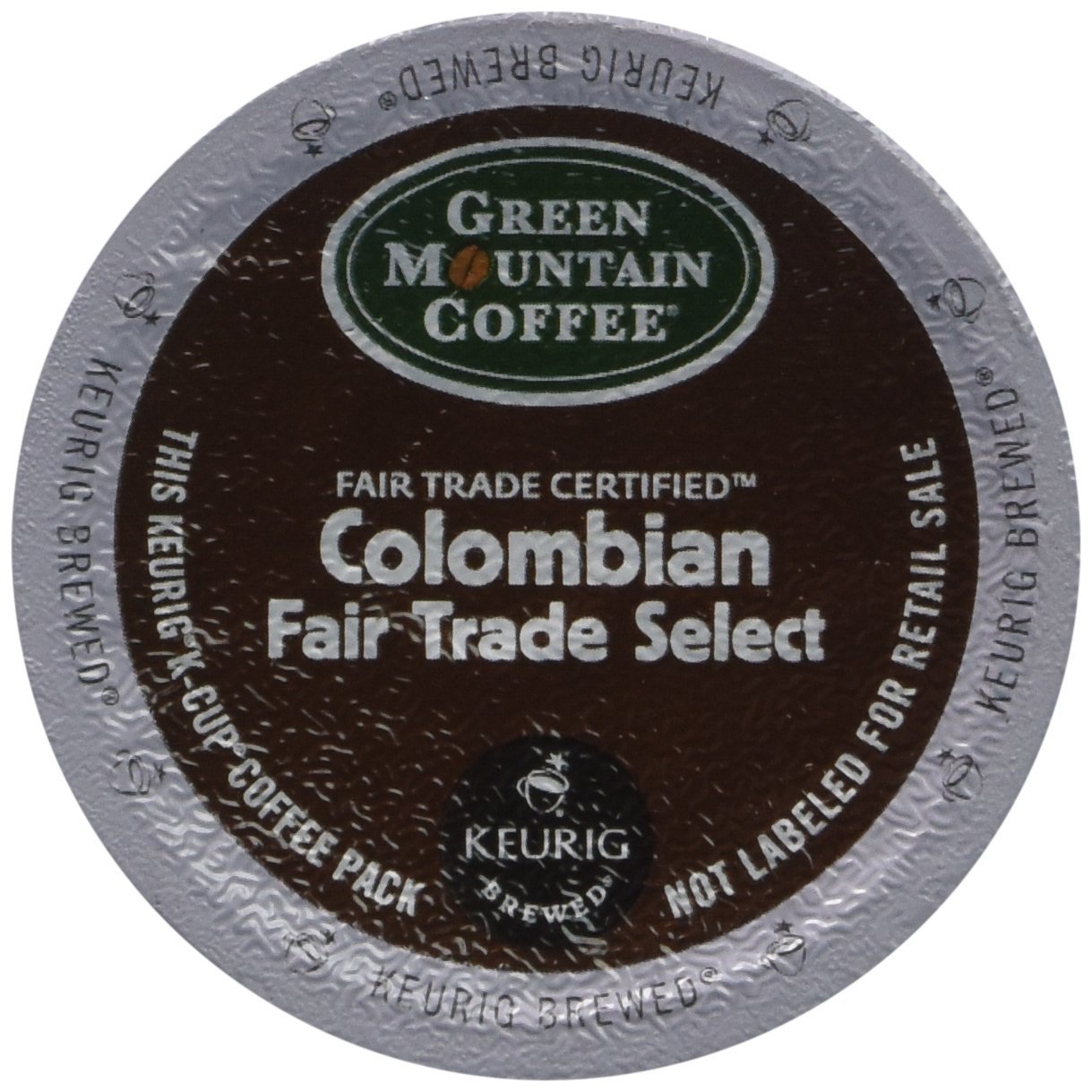 Green Mountain Coffee Roasters Keurig Single-Serve K-Cup Pods, Colombian Fair Trade Select Medium Roast Coffee, 12 Count (Pack of 1)