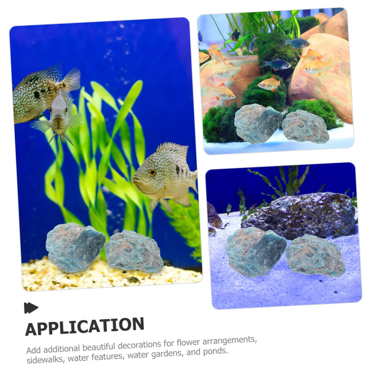 SOLUSTRE 10stücke Natürliche Kristallsteine Für Dekoration Landschaftsstein Aquarium-zubehör Kleine Dekorative Steine Für Garten Und Innenräume Kreative Projekte Und Landschaftsbau